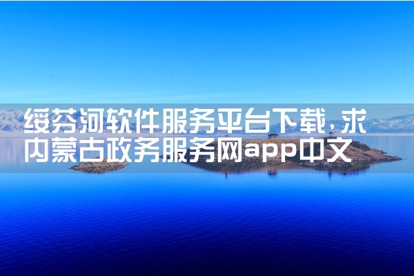 绥芬河软件服务平台下载