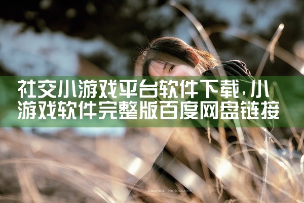 社交小游戏平台软件下载